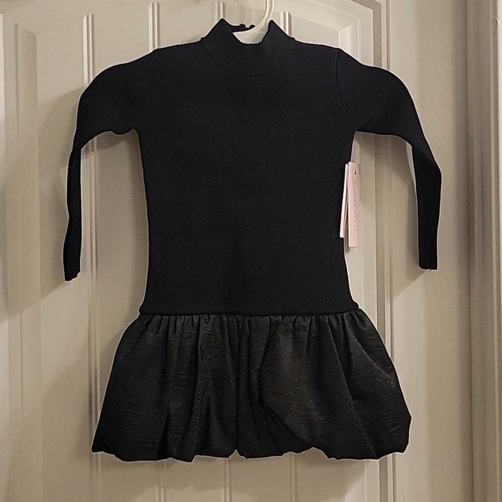 2T toddler Rachel Parcell black bubble hem dress, have matching mommy one in XS